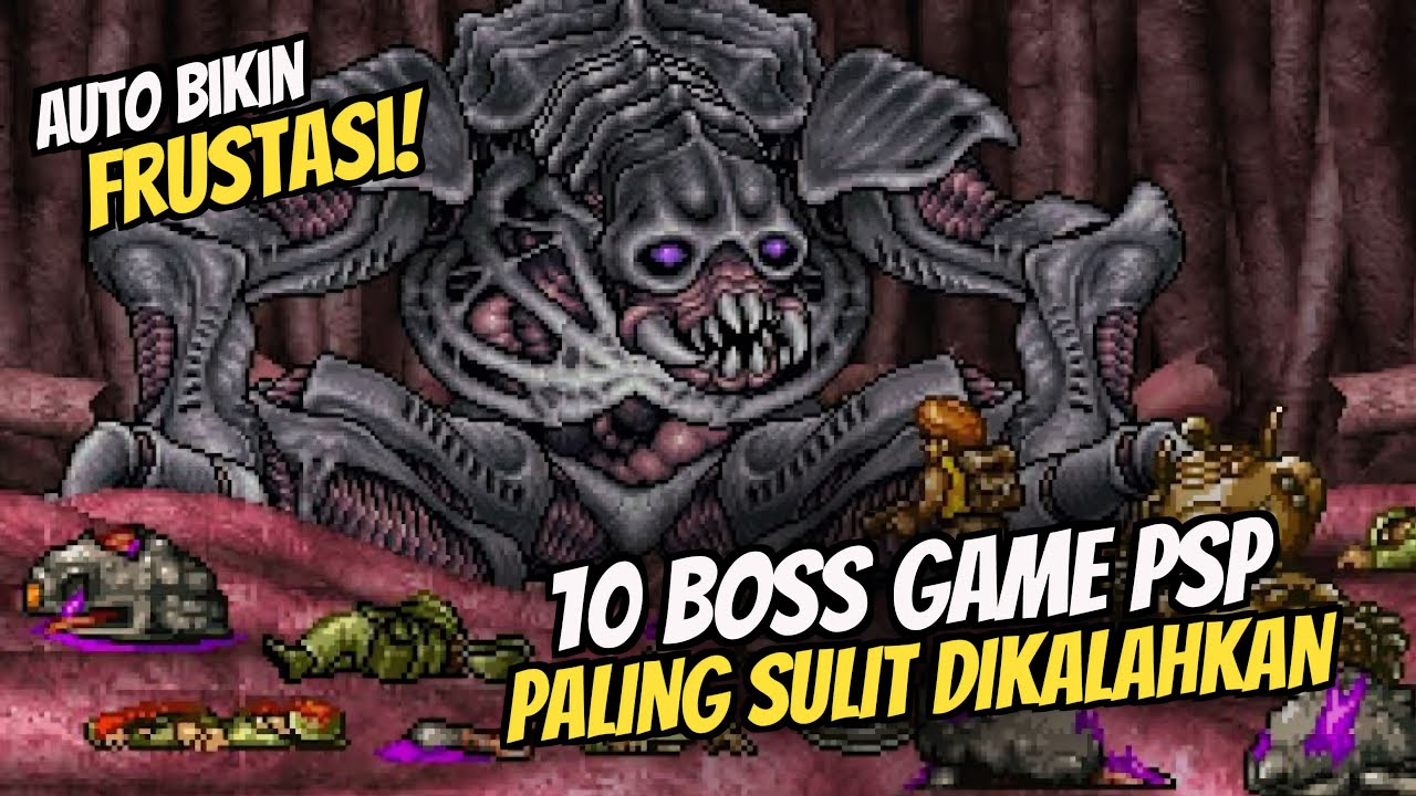 DIJAMIN FRUSTASI! - 10 BOSS GAME PSP TERSULIT SEPANJANG MASA!