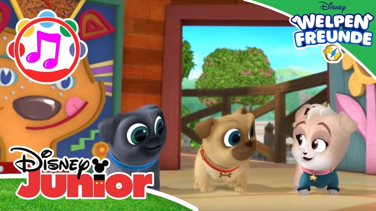 Welpen Freunde ♫ Das neue Hundehaus ♫ | Disney Junior Musik