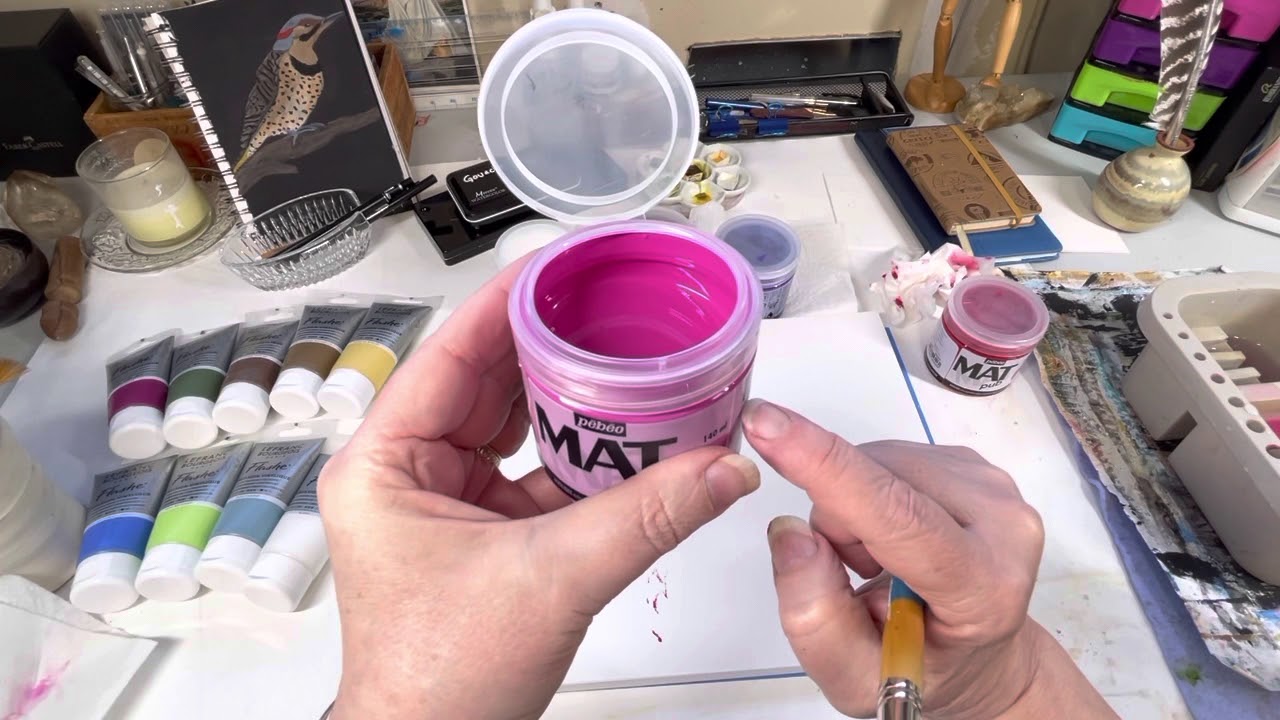 Часть 1: Покупки в магазине Blick Art Supply! Обзор и образцы пастельных тонов Flashe и Pebeo Mat...