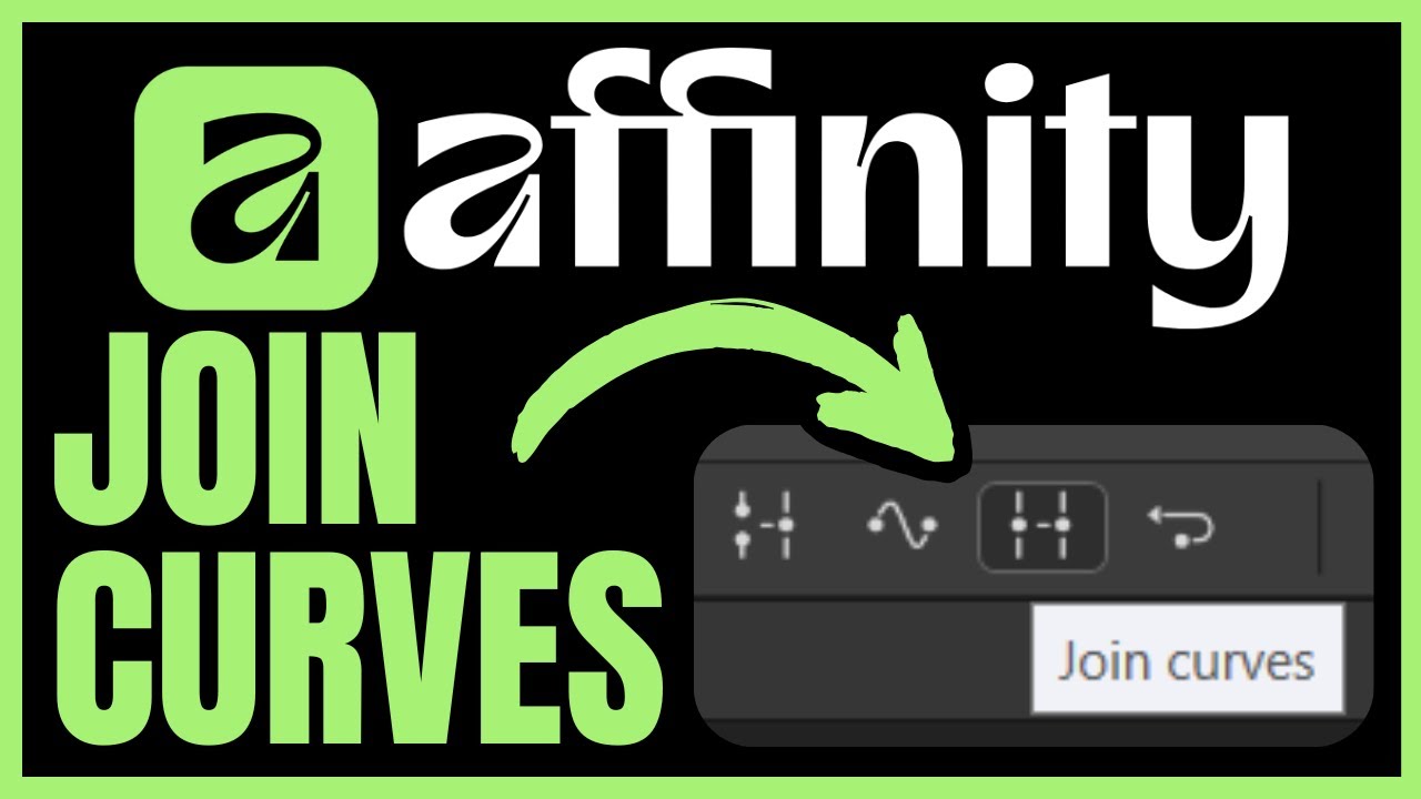 How To JOIN CURVES In Affinity Designer (QUICK & EASY) 2026