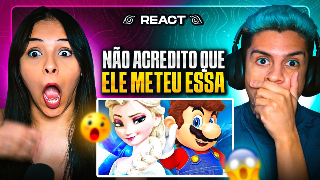 7MZ: TORNEIO DE TITÃS - Elsa VS. Mario | [Casal Jounin React] 🔥