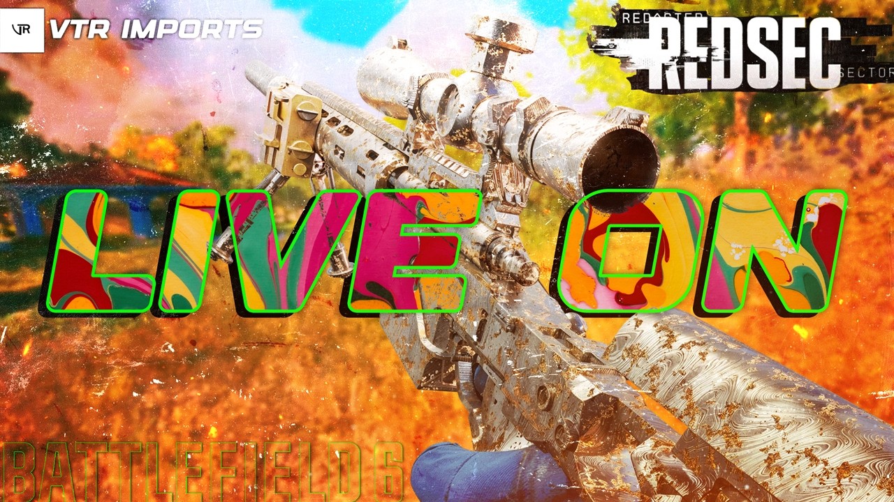 O SNIPER MAIS FAKE DO BATTLEFIELD 6 REDSEC! !PIX !MEMBRO