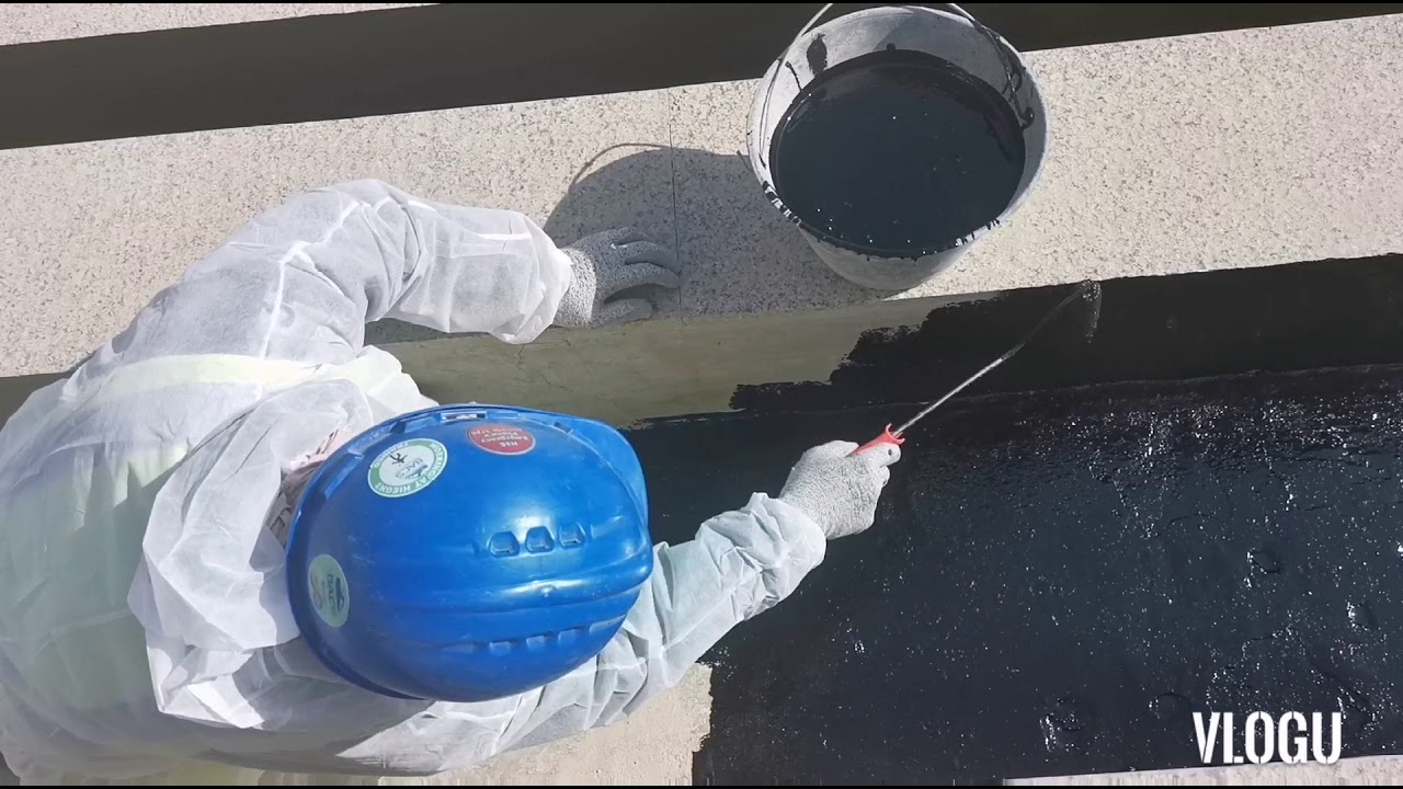#DIY #How to Apply Waterproofing in Planters box...