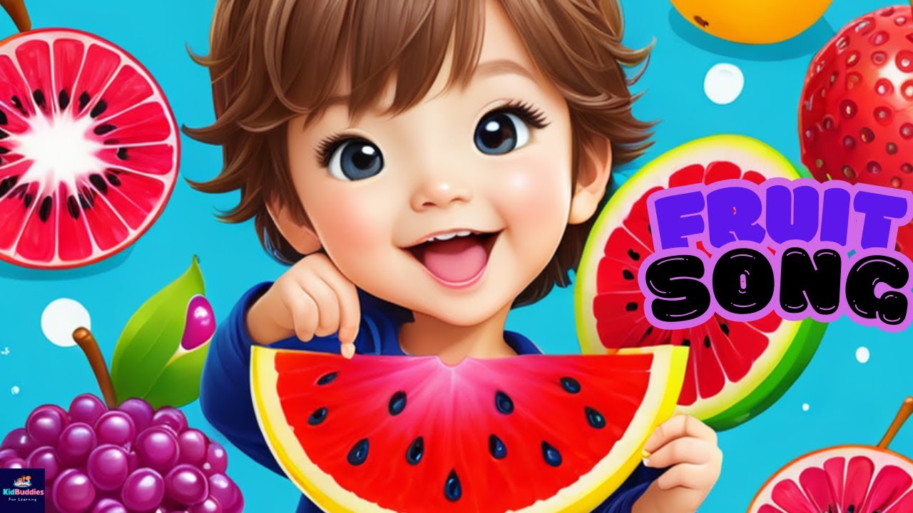 Learn Fruit Names | Fun Sing-Along for Kids
