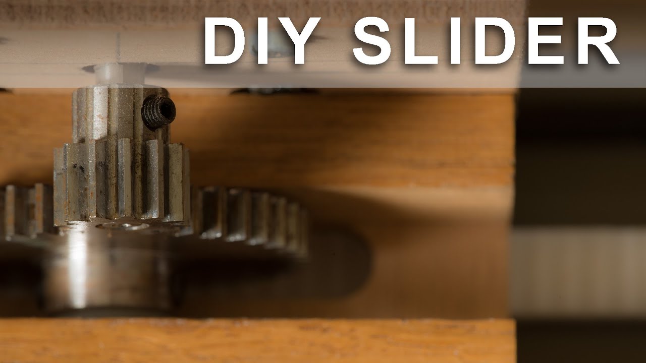 DIY camera Slider / Slider for timelapse and dolly shots 📷