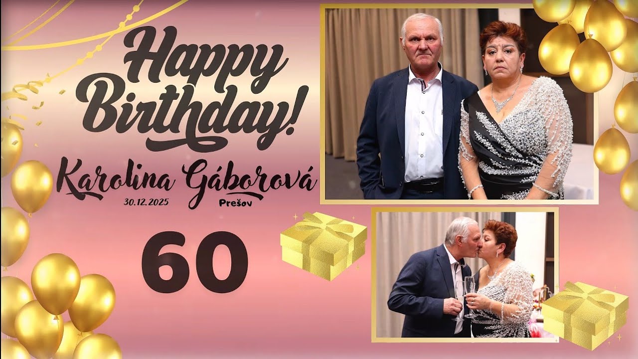 🥂🎉Osláva Narodenín *Karolina Gáborová*