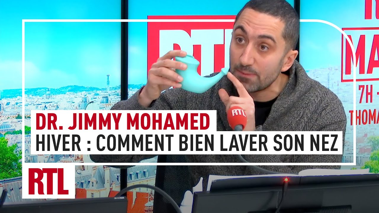 Dr. Jimmy Mohamed : comment bien laver son nez en hiver 🥶