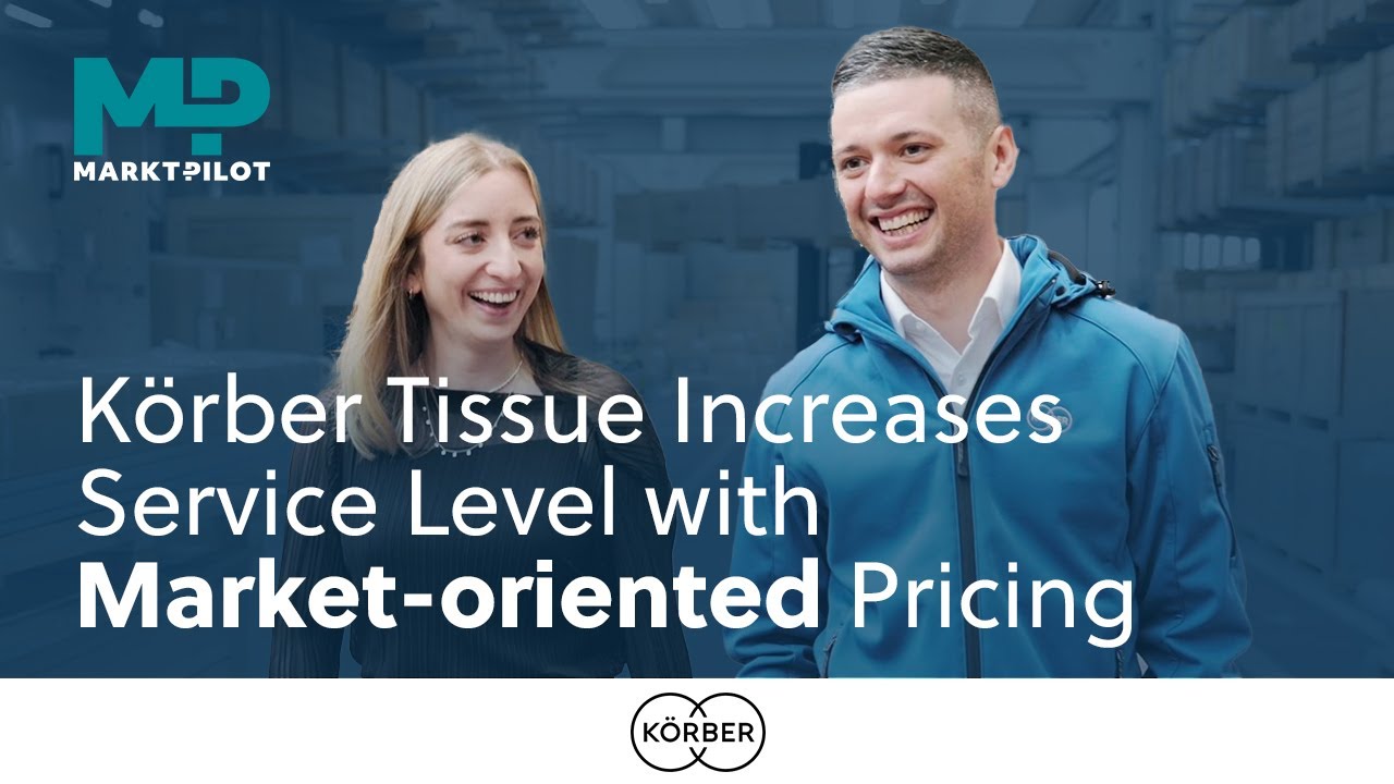MARKT-PILOT | How K&ouml;rber Tissue increases their overall service level with market-oriented pricing