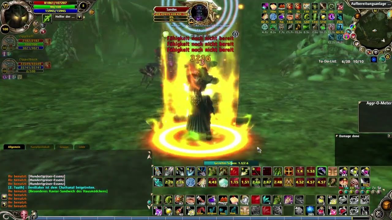 Runes of Magic Bethomia Hm Solo (+Try Boss 7)