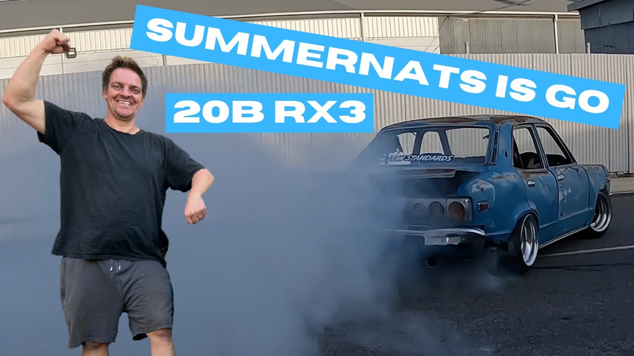 Summerenats is GO!! RX3 20bPP burnouts