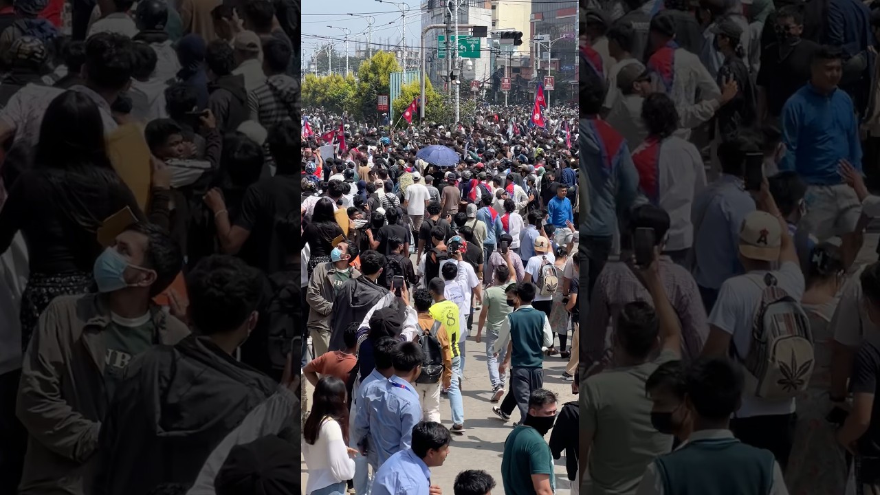 Nepal Gen Z Protest | Real Footage from the Ground | Bhadra 23 (Sep08)