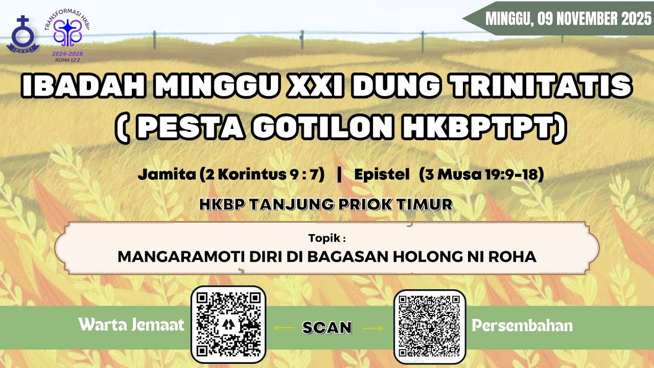 PESTA GOTILON HKBP TANJUNG PRIOK TIMUR 2025