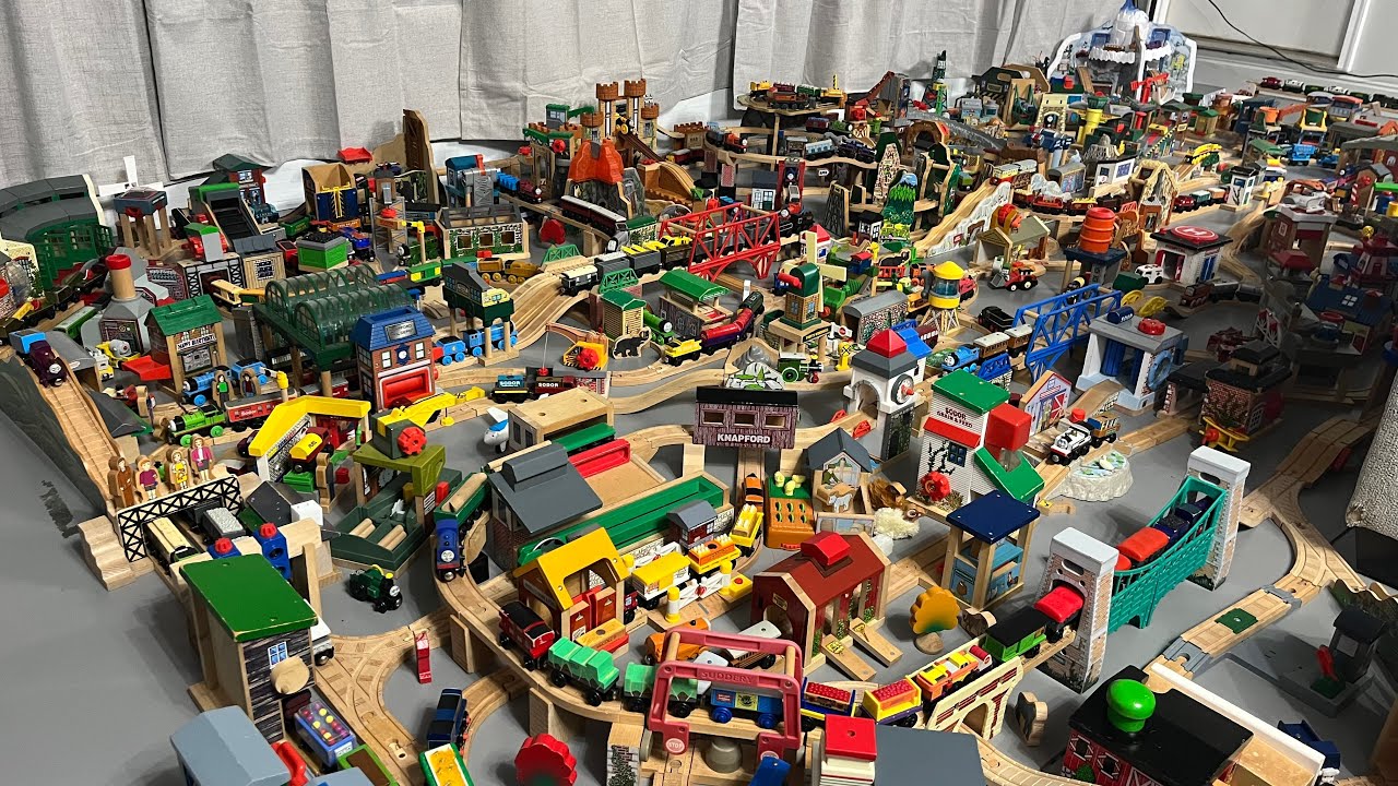 The BIGGEST Thomas Wooden Railway Layout I’ve EVER BUILT