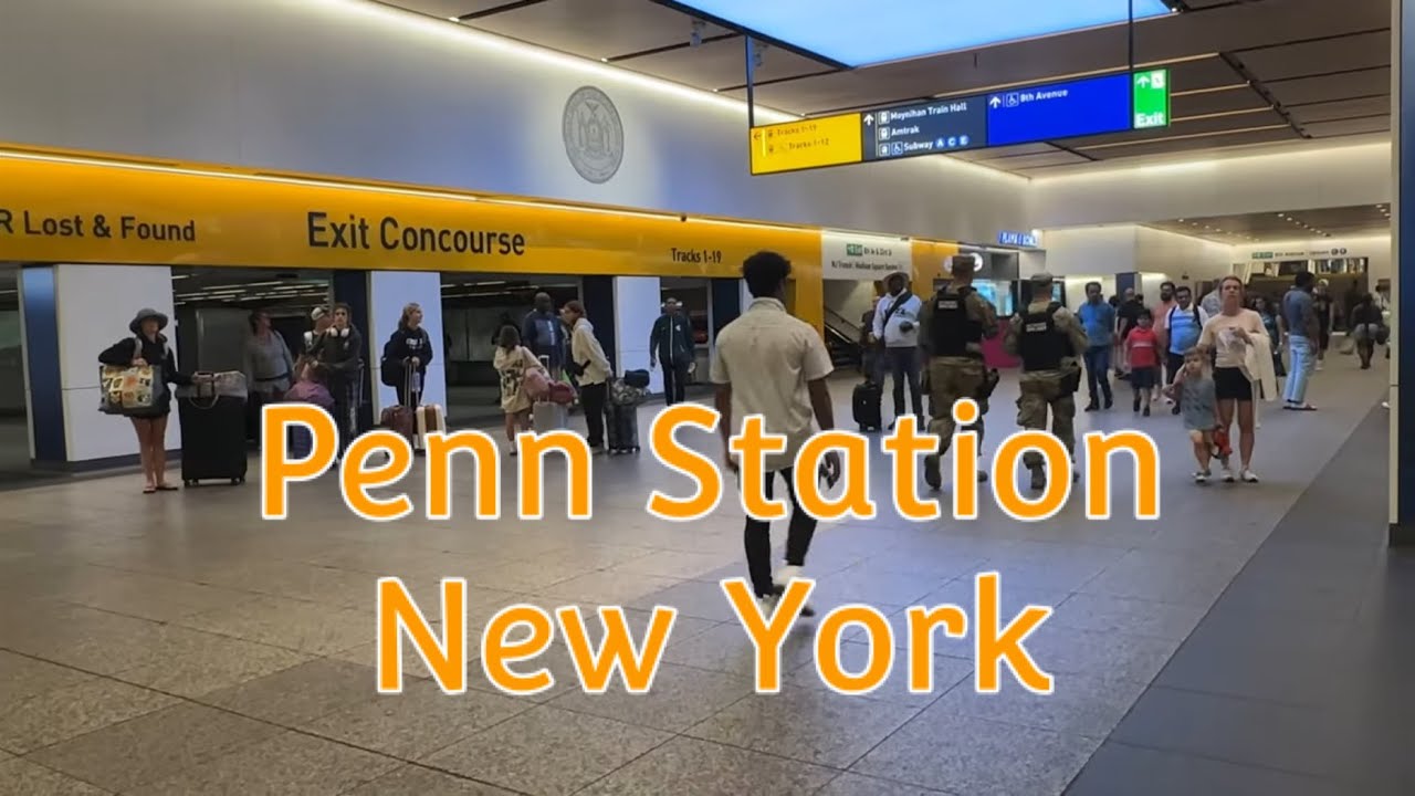 Ride The Rails: Exploring Nyc's Iconic Penn Station!