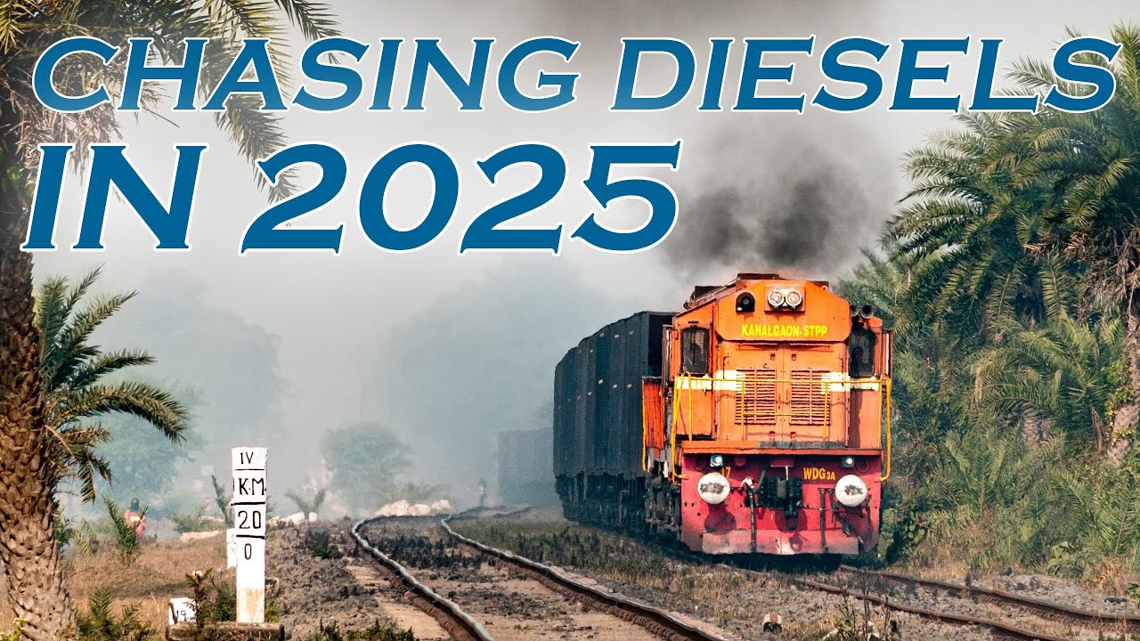 Chasing Diesel Trains in Pure Diesel Heaven