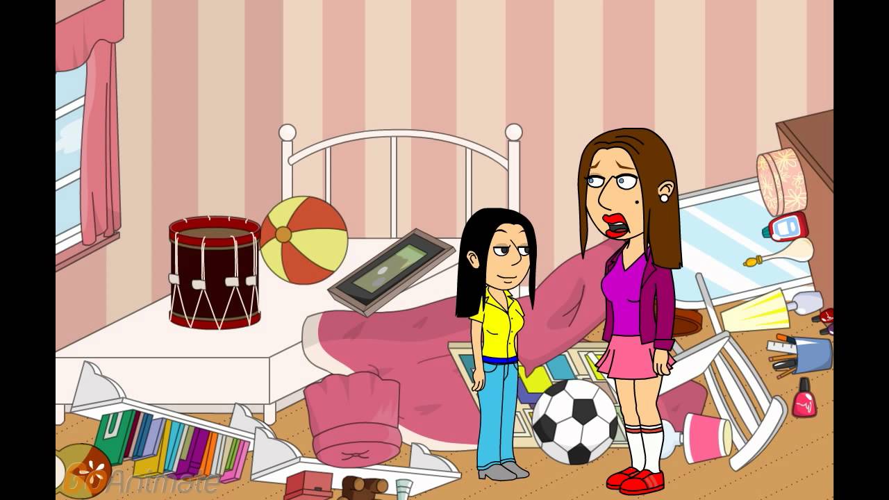 Lizzie Messes Her Room