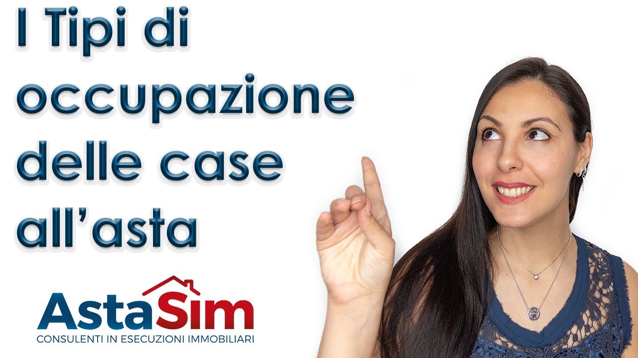 I tipi di occupazione delle case all'asta