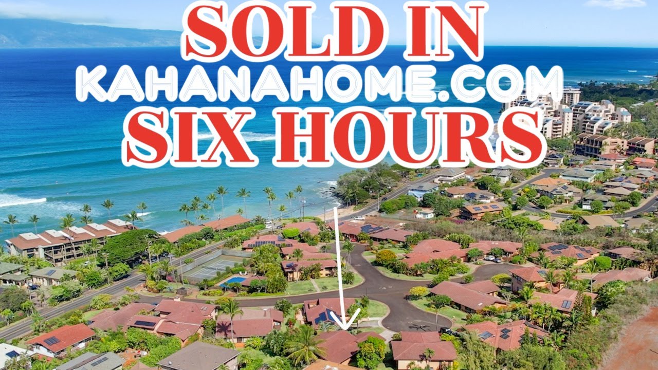 Maui Home For Sale - Kahana Kapalani Estates