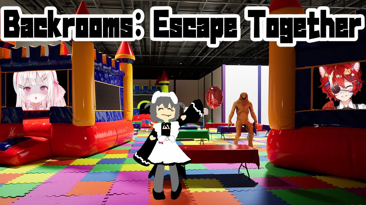 【 Backrooms: Escape Together 】 破天荒営業ラブラブ3人組Backrooms 【 むむいみ・あにも / Vtuber 】