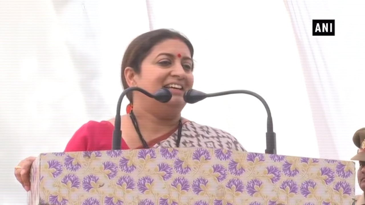 Amethi is shown unfulfilled dreams once in every 5 years: Smriti Irani