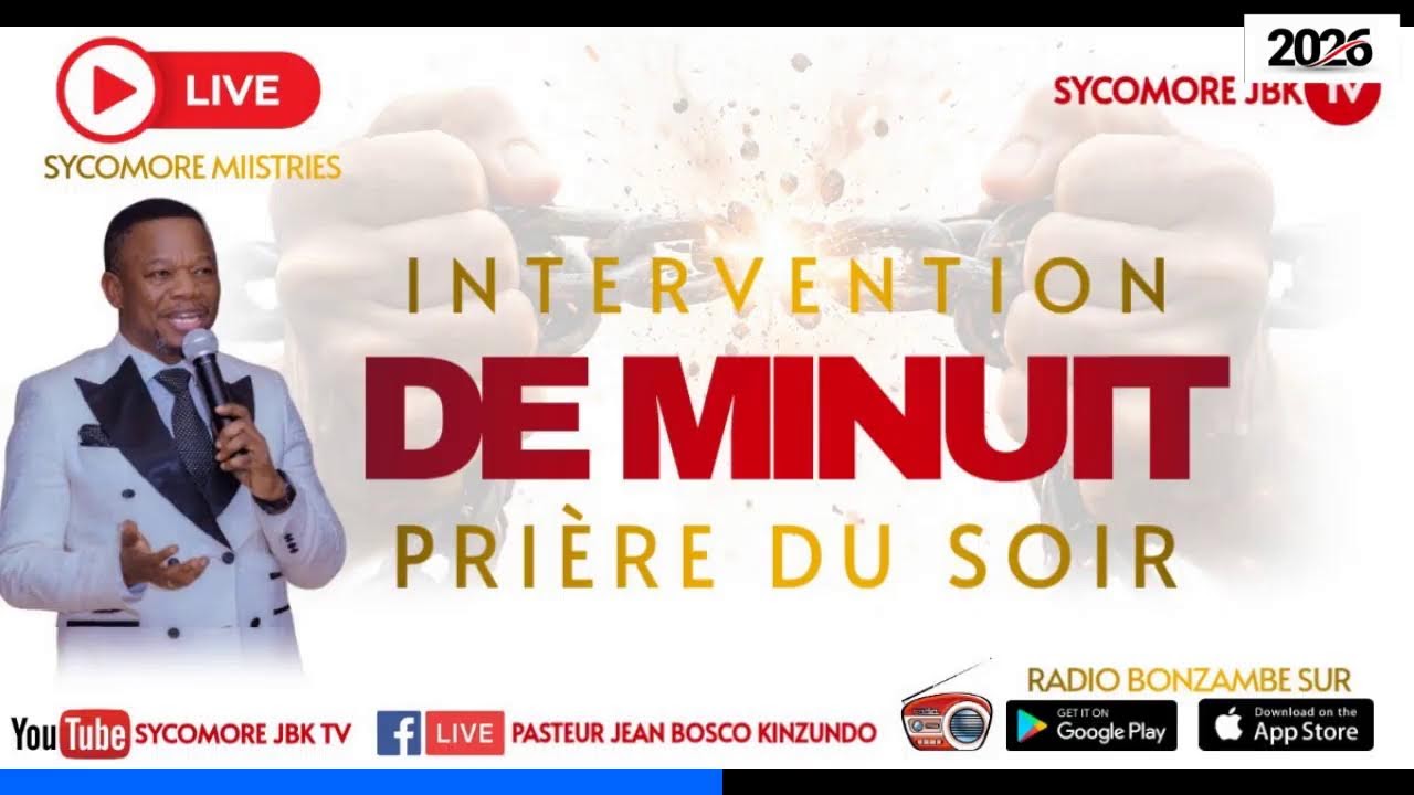 INTERVENTION DU MINUIT 28/1/2026. PRIERES POUR COMBATTRE LES DEVOREURS DES PROMESSES DE DIEU
