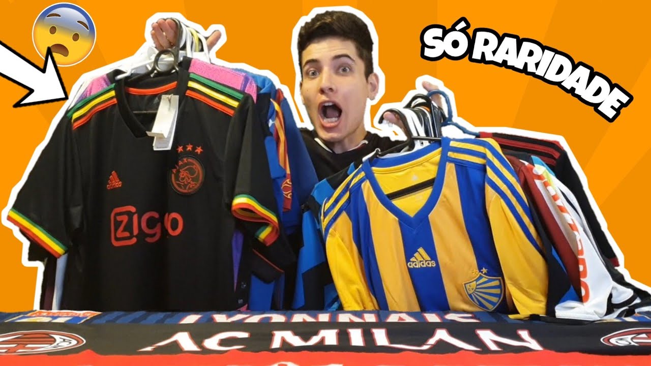 MINHA COLEÇÃO DE CAMISAS 2022 - PASSEI DAS 200? 😱🙏