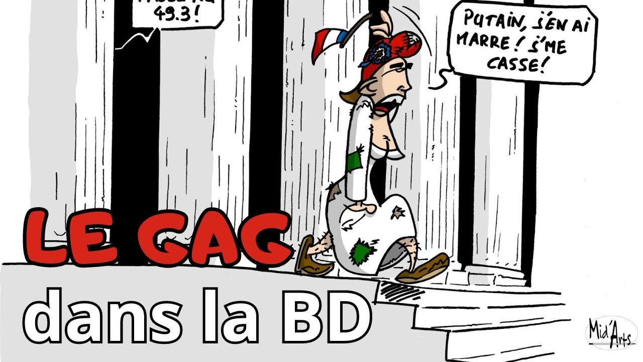 Comment créer une planche de BD humoristique ? #1 Le gag (édition 2023)