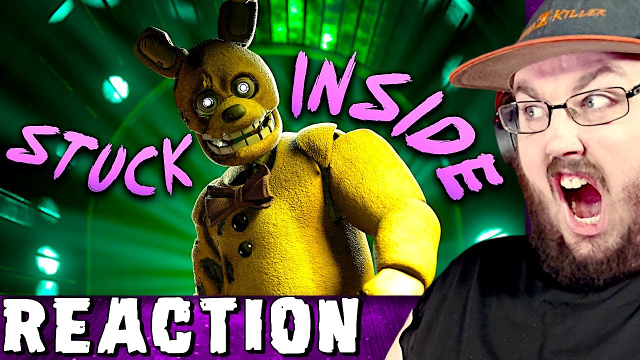 STUCK INSIDE - МУЗЫКАЛЬНЫЙ КЛИП FNAF (Living Tombstone, CG5, Black Gryph0n, Кевин Фостер) #FNAF Р...