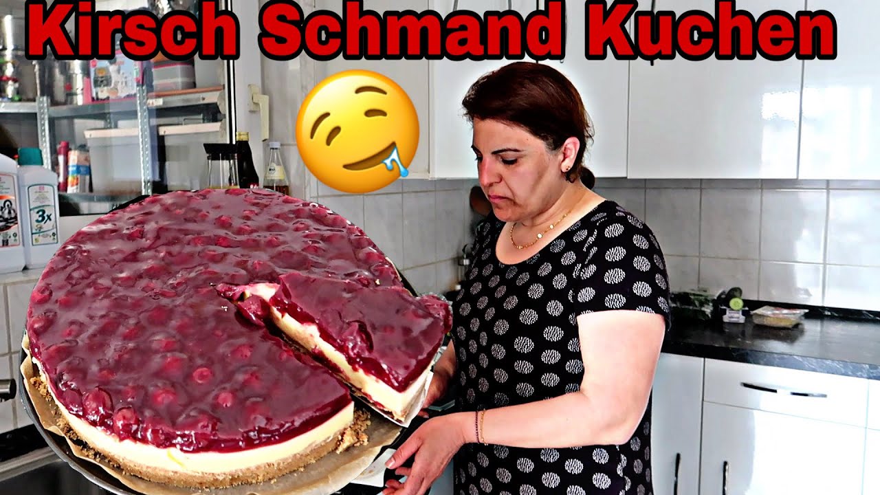 KIRSCH-SCHMAND KUCHEN 🤤SCHNELL UND EINFACH GEMACHT BASNASKÜCHE..