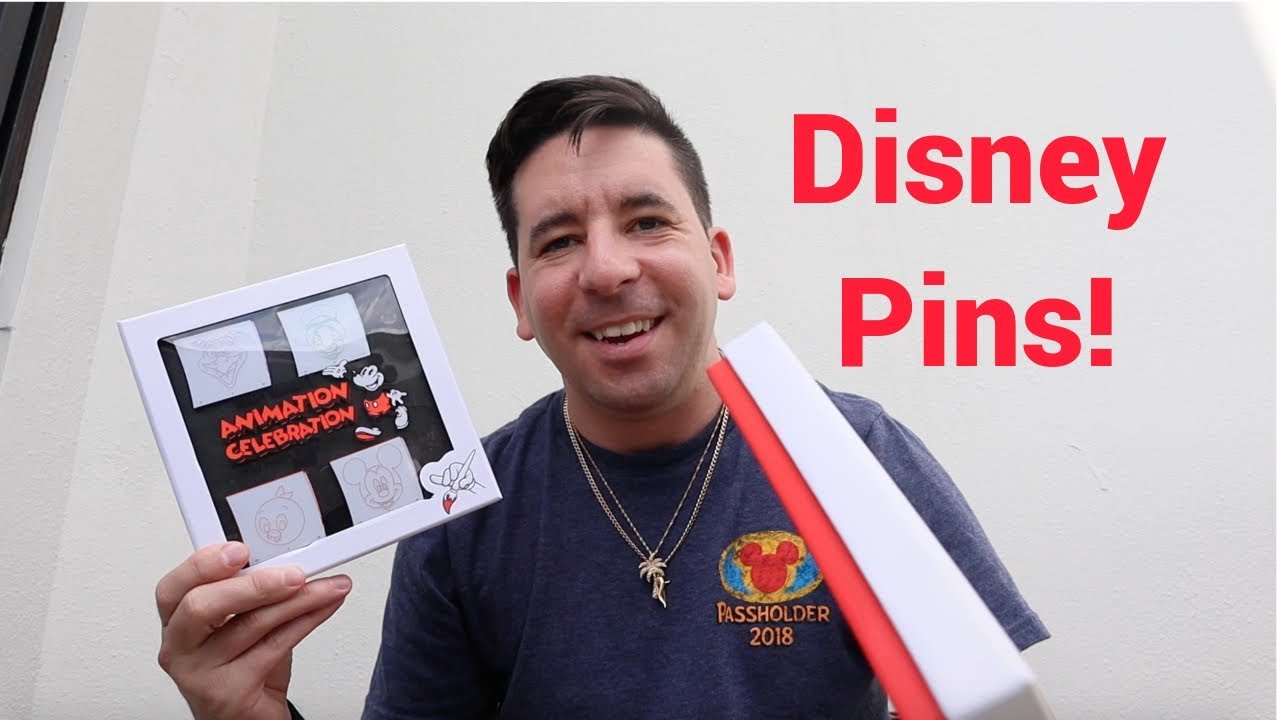 Drawing 101 Activity & Goodbye Disney Pin Sets! | Animation Celebration 2018 Pin Event