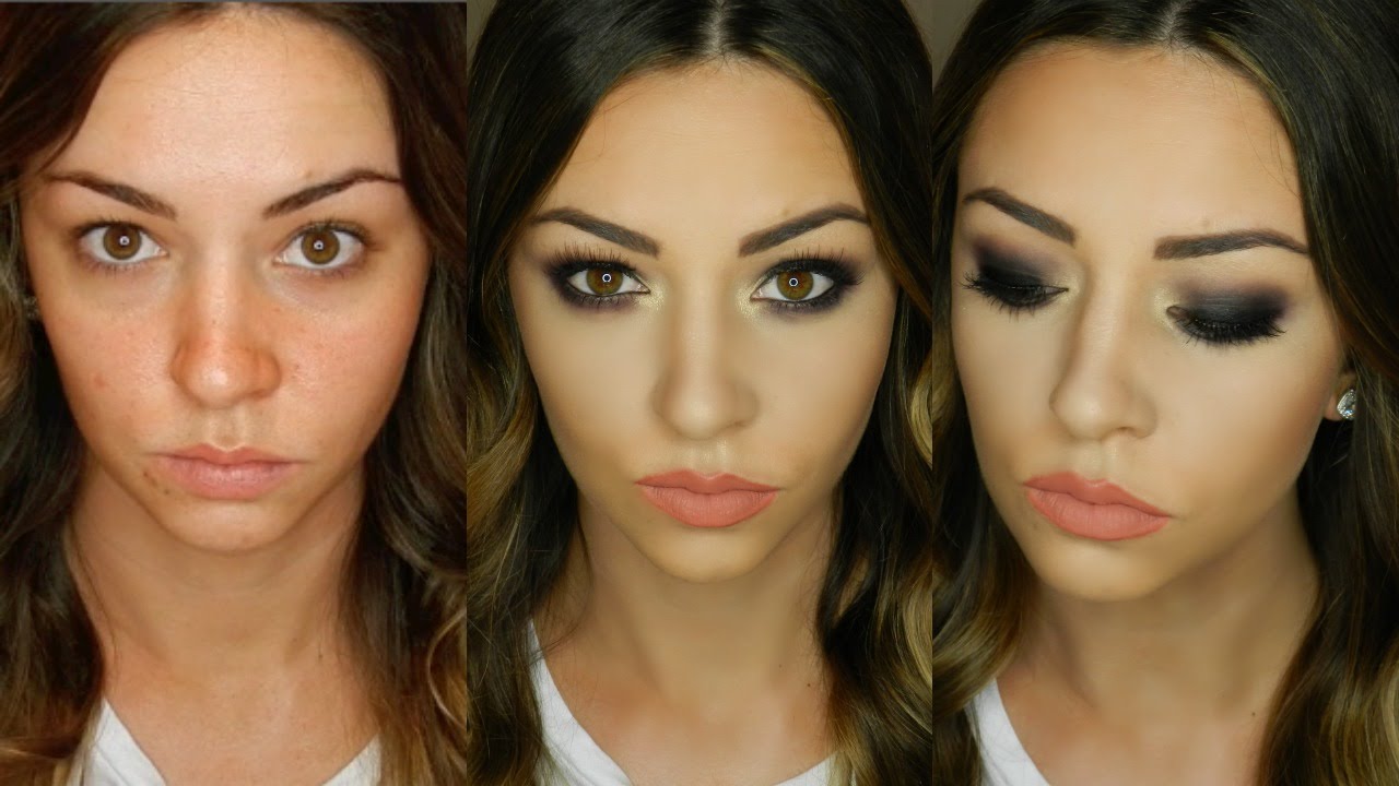 Perfect Black Smokey Eye for Hooded Eyes
