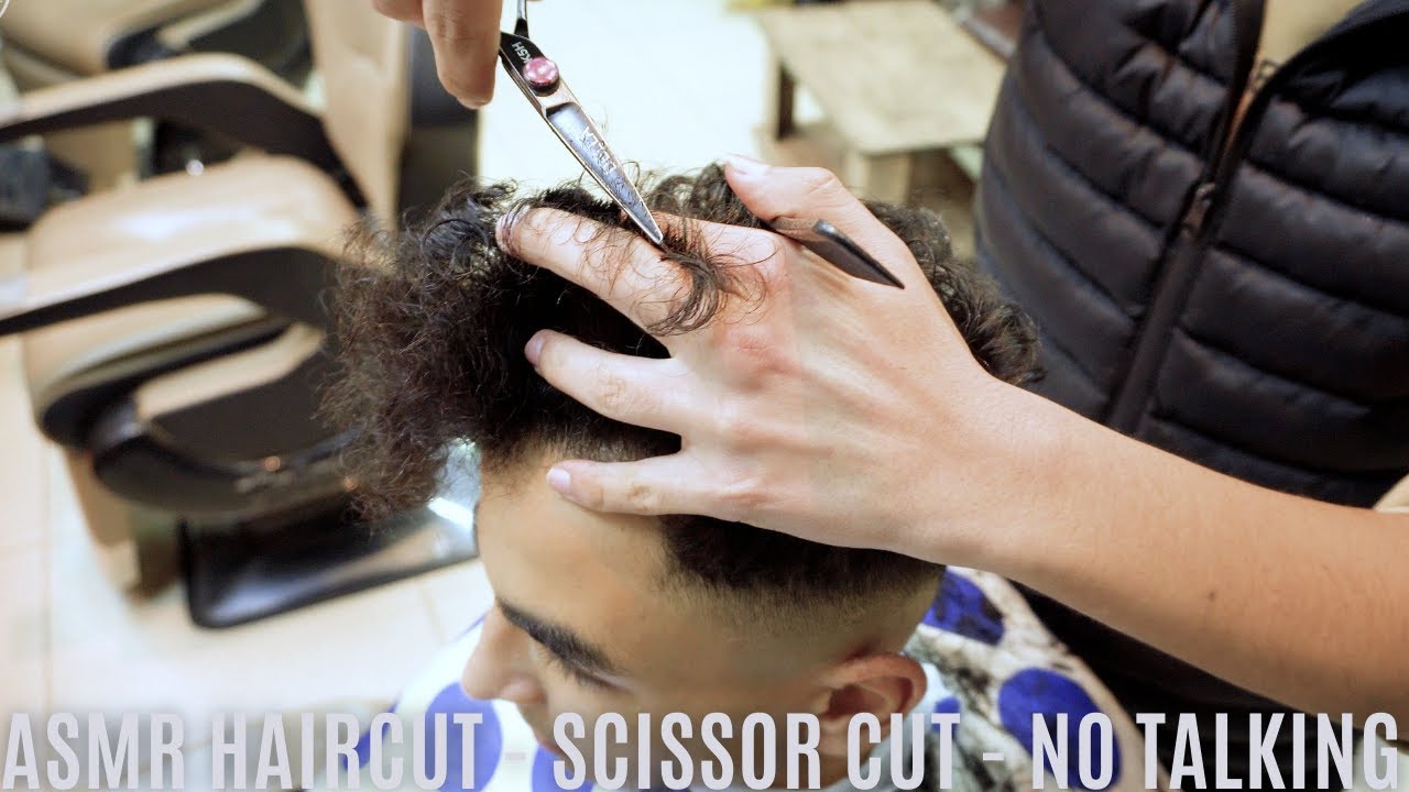 ASMR Haircut - Scissor Cut - No Talking