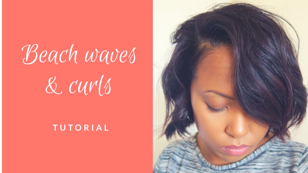 HEALTHY RELAXED HAIRCARE: BEACH WAVES AND CURLS WITH A FLAT IRON / STRAIGHTENERS