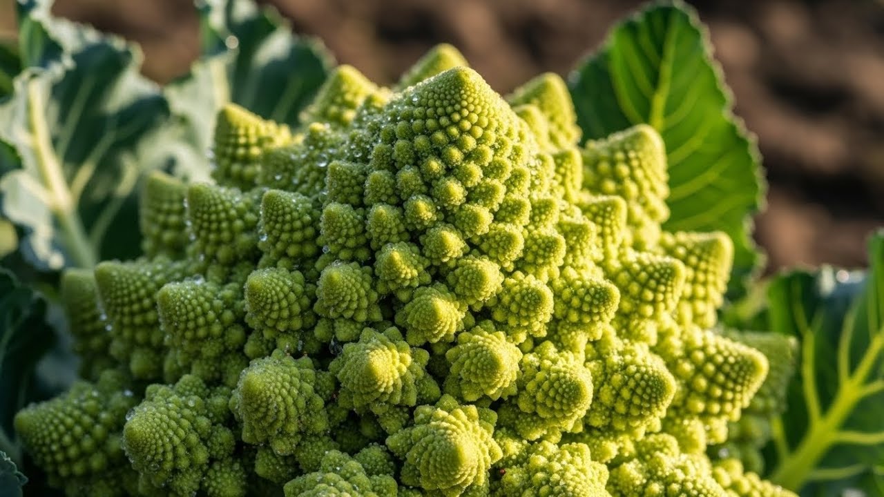 Inside the Ancient Stone Village Harvest: Unlocking the Secret of the Geometric Romanesco Broccoli