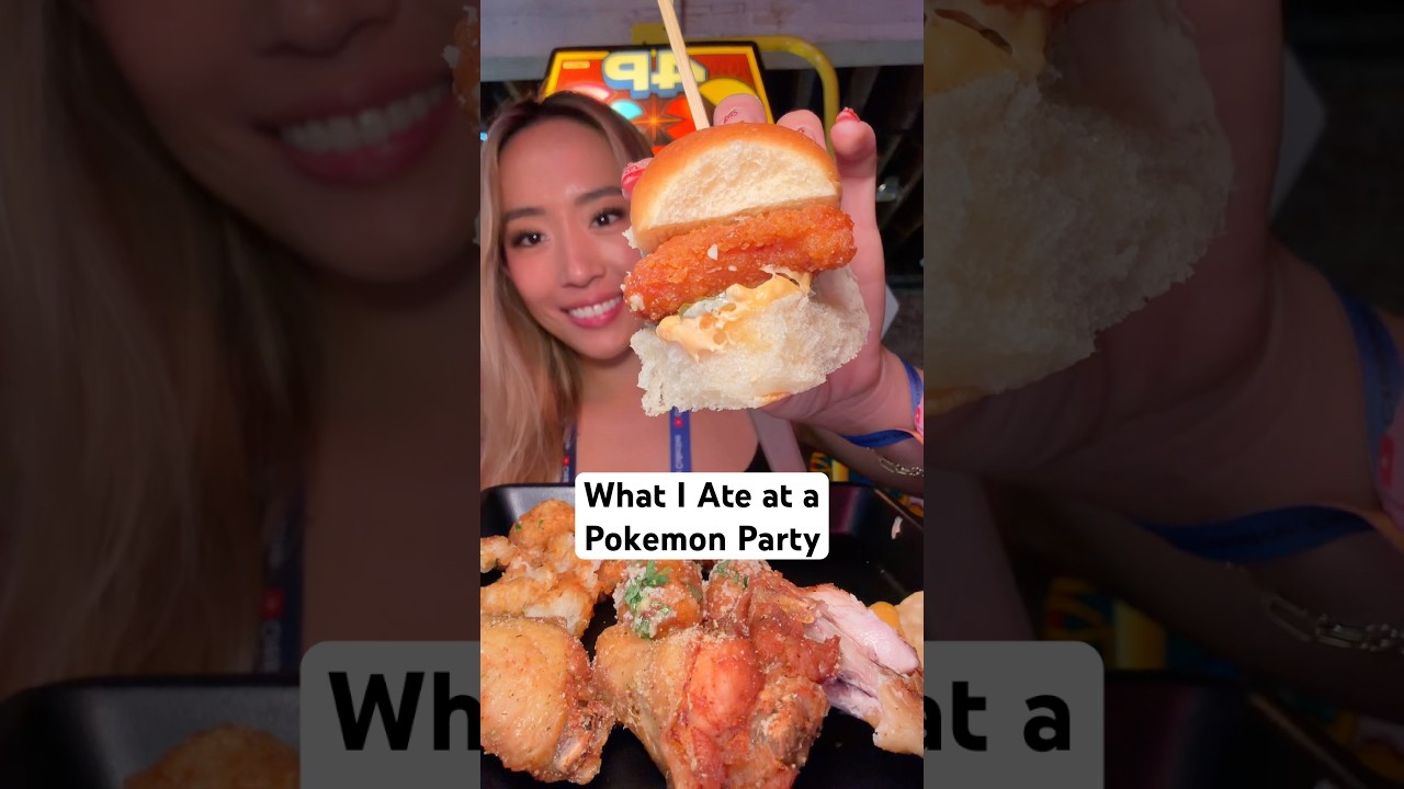 What I ate: 30th anniversary of POKEMON 💫 #losangeles #foodie #pokemon