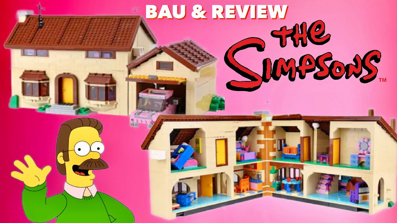 LEGO Fake SIMPSONS HAUS Lepin Set 16005 - BAU & REVIEW