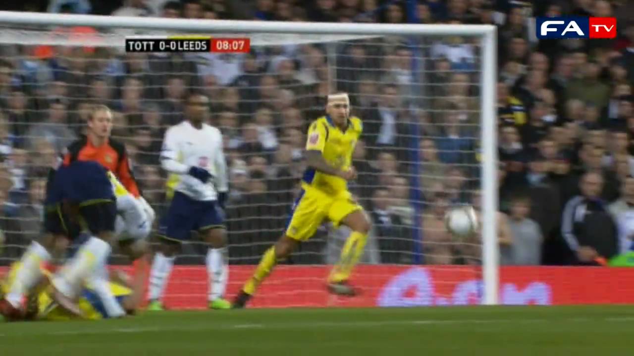 Tottenham 2 - 2 Leeds - 2010 FA Cup Fourth Round