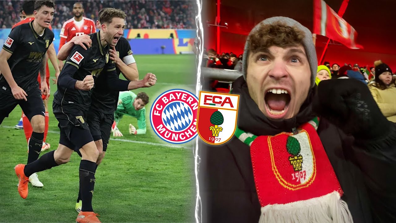WIR BESIEGEN BAYERN 🤯 Stadionvlog FC Bayern München - FC Augsburg | Tico's Block