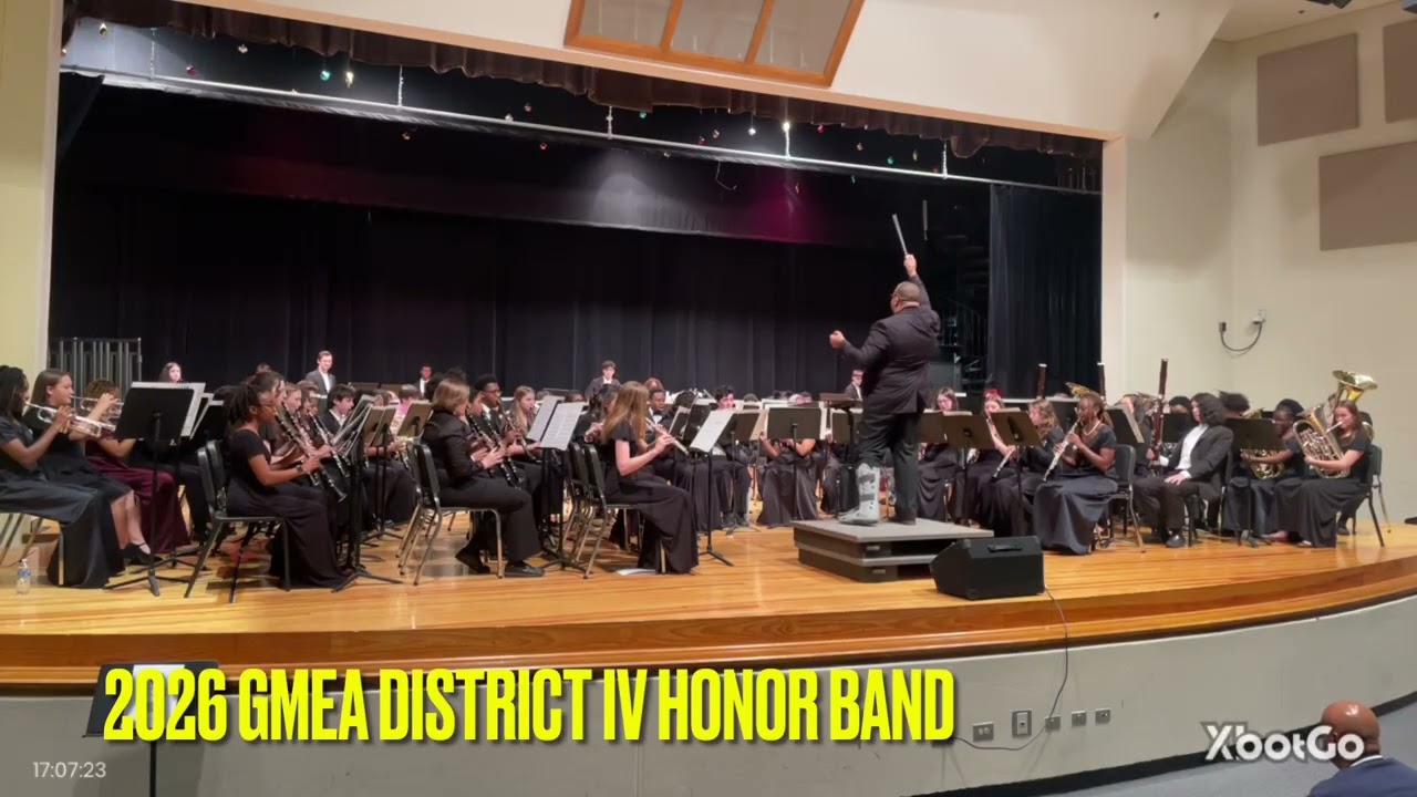 2026 GMEA District IV 11/12 Grade Honor Band Performance