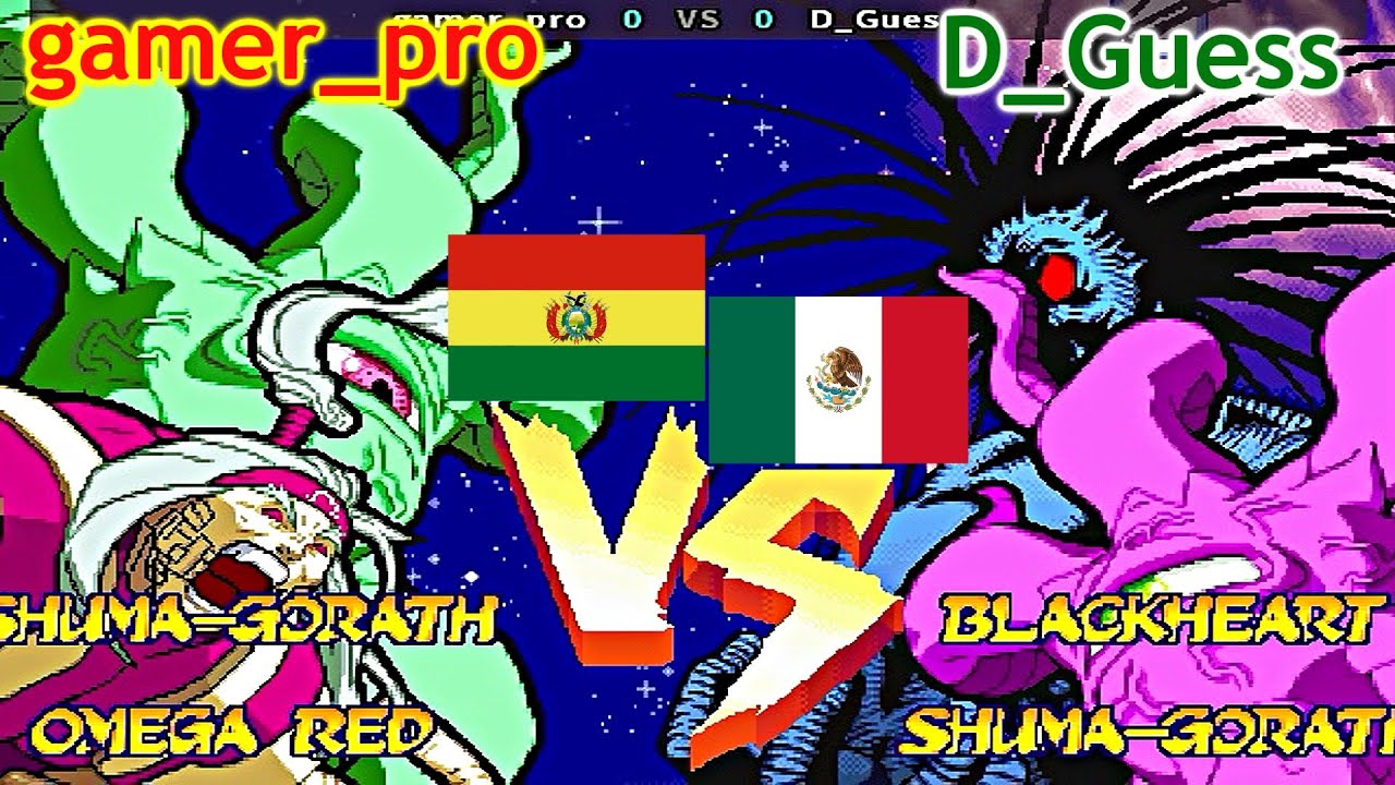 Marvel Super Heroes Vs. Street Fighter - gamer_pro vs D_Guess