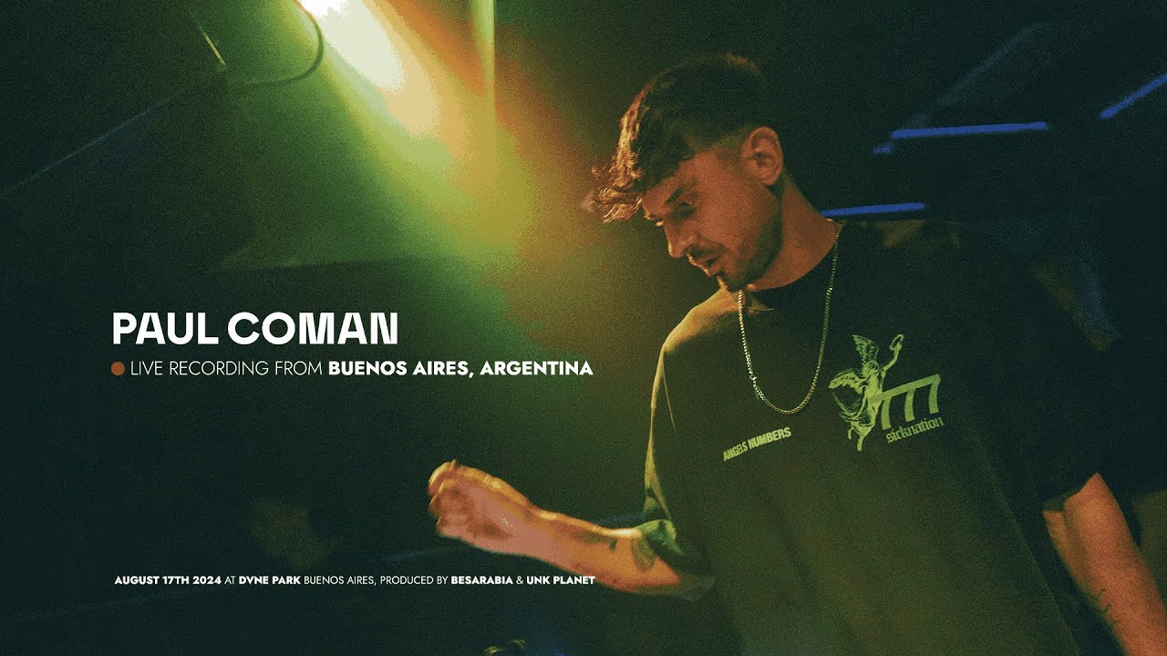 PAUL COMAN recorded live in Buenos Aires