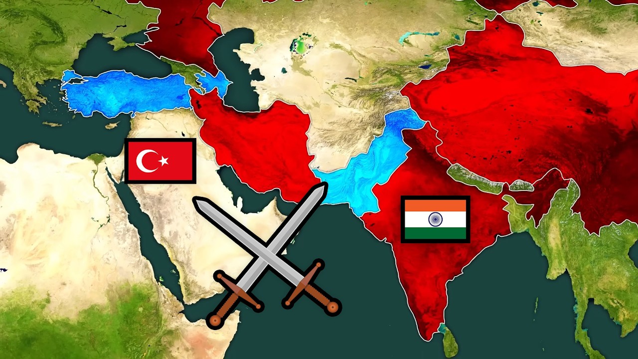 Türkiye vs Hindistan | Savaş Senaryosu | Müttefikler