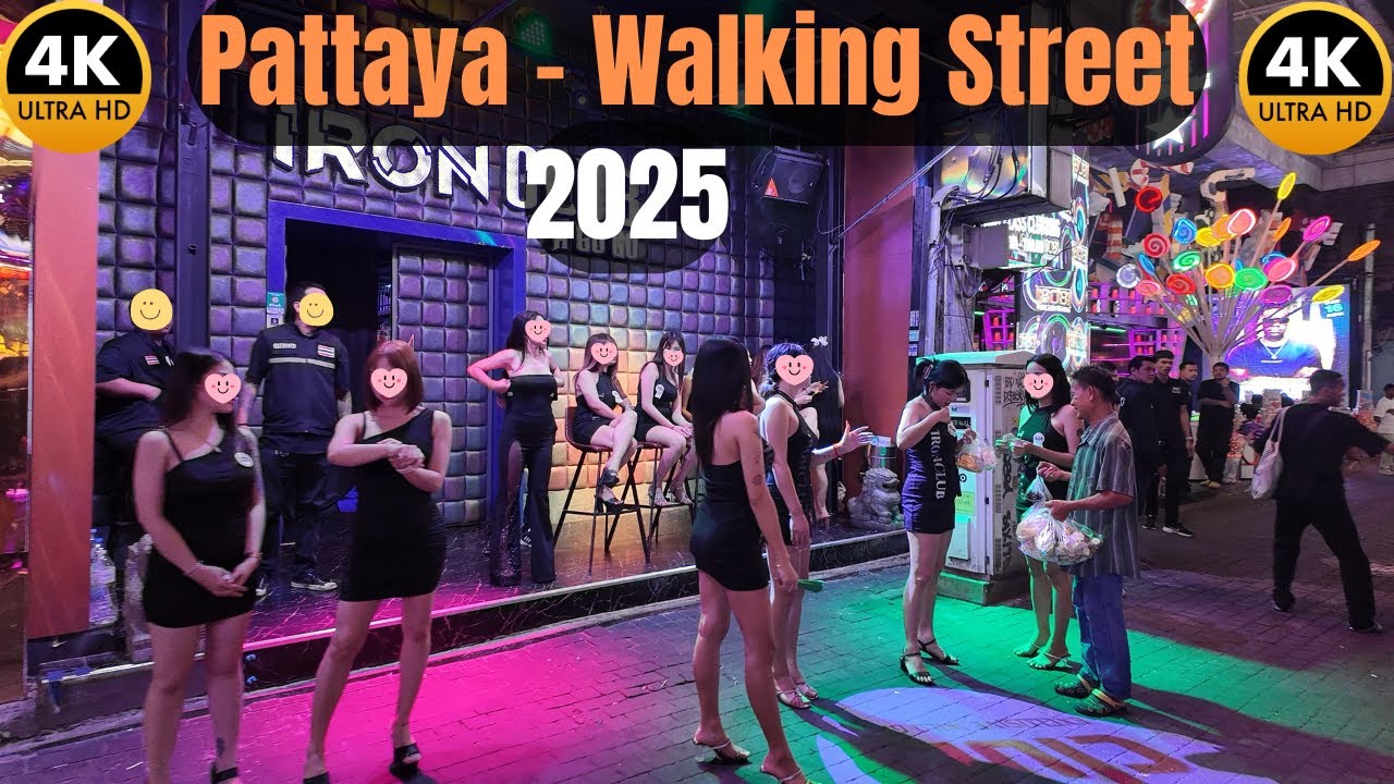 [4K]Pattaya Walking Street Nightlife Tour 2025 🔥 | Thailand&rsquo;s Most Famous Party Street 🔥