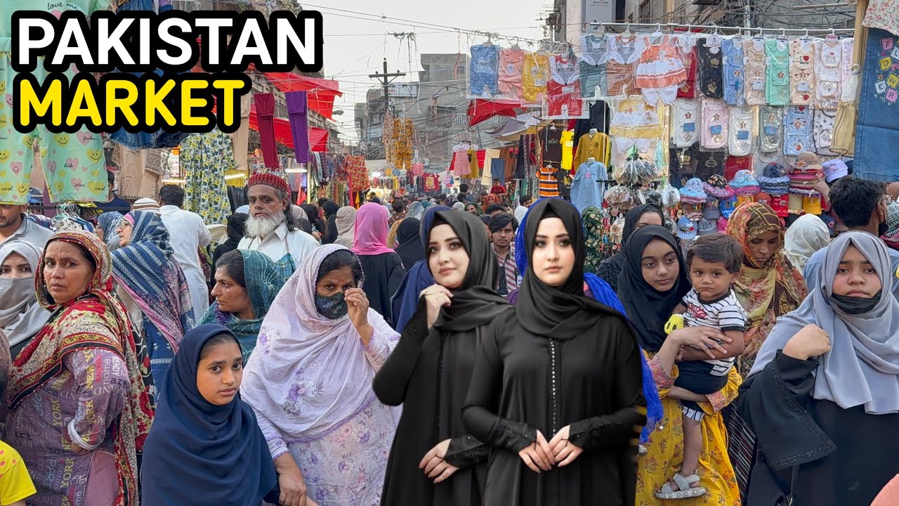 Street Walk in Lahore Women Market 🇵🇰 | Exploring Hidden Bazaars & Food Streets