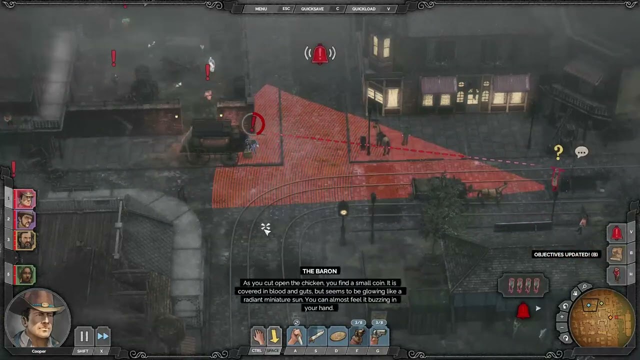 Desperados III Baron's Challenge The Devil is in the Details speedrun @02:06 (desperado)