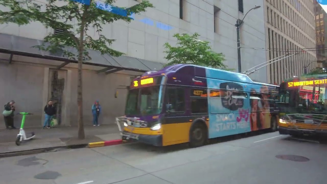 A Ride on King County Metro's Route 7, Summer, 2025