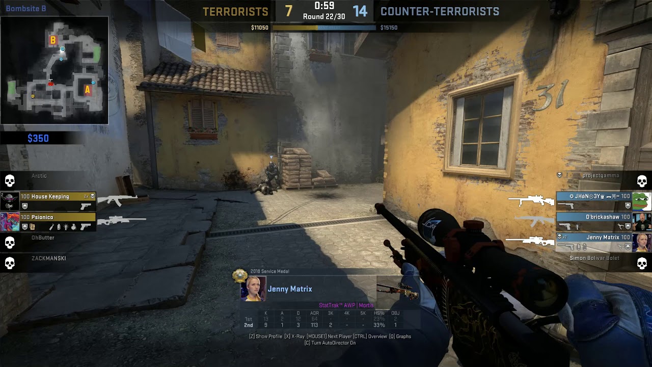 Jenny Matrix with the 4K