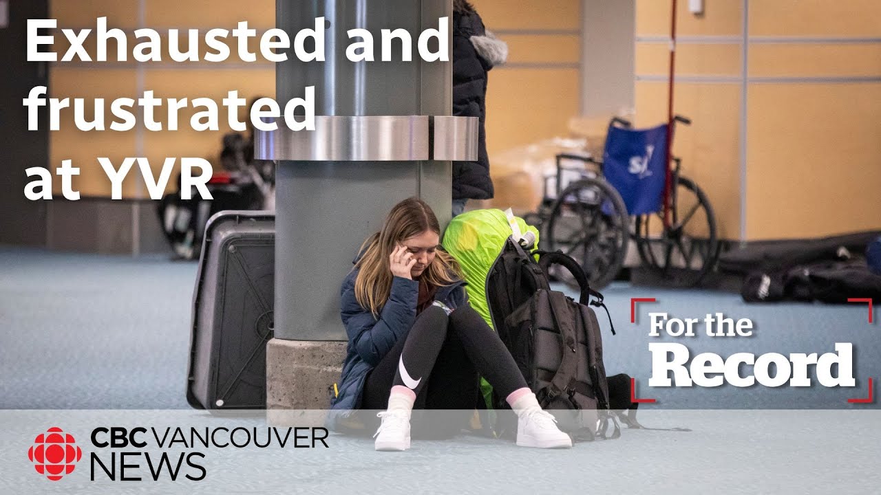 IN PICTURES:  Exhausted and frustrated passengers at YVR