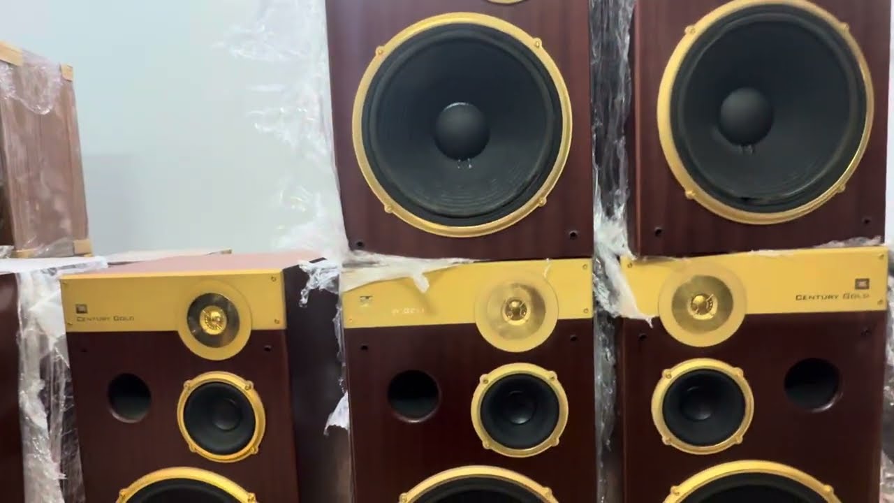 Vàng tăng giá e lên loa vàng lại rẻ đi.loa jbl l100 century gold| Audio Trường Khang |