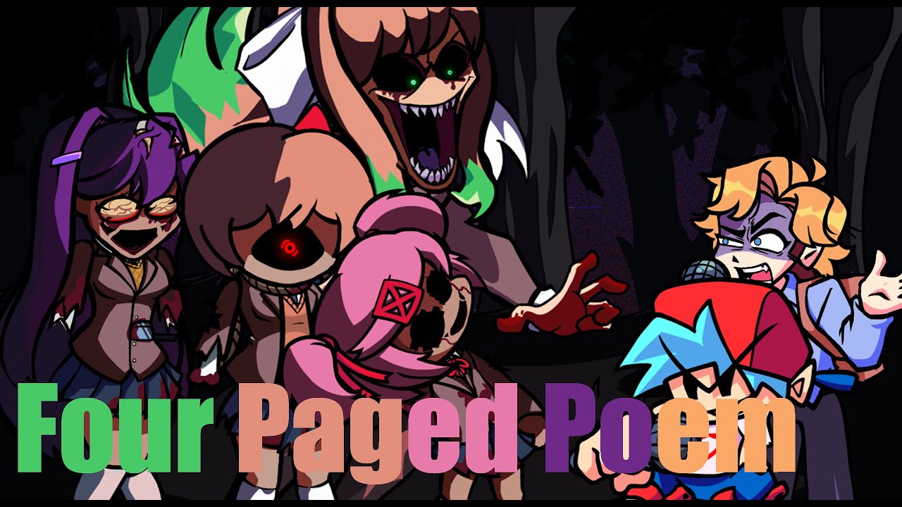 Four Paged Poem // Four Way Fracture Festival Gang + Senpai cover